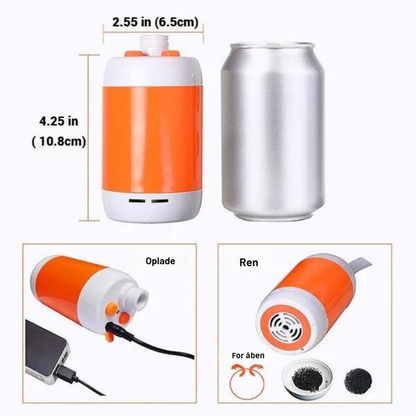 CampShower™ – Komfort i det fri Fra vanddunk til bruser på sekunder – uden besvær