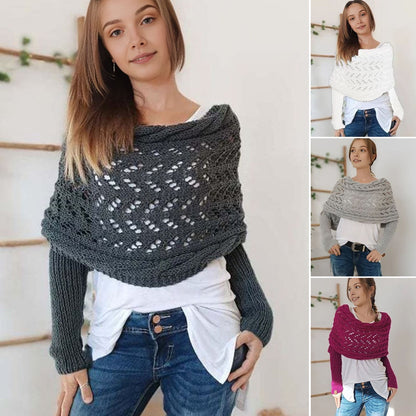 LunElegance™ | Strikket tørklæde – varmt, blødt & tidløst