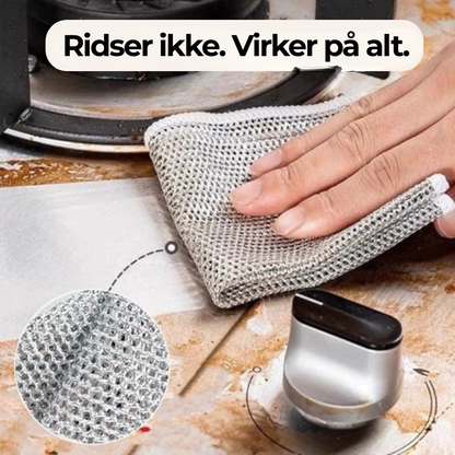 RidsefriKlud™ | Rengøring uden ridser – stærk, hygiejnisk & holdbar