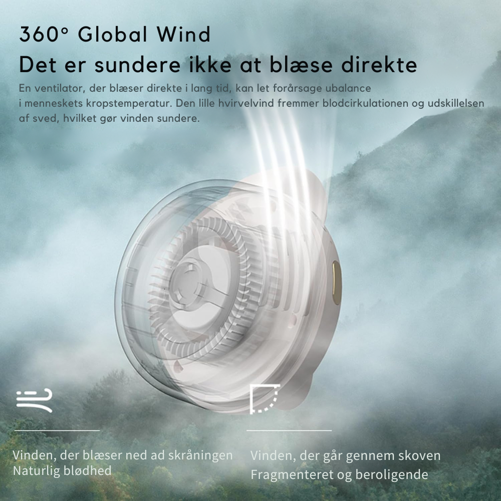 AirClip™ | Direkte Køling, Altid Inden For Rækkevidde