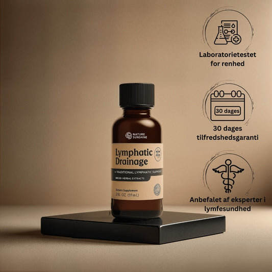 Infuse™ nature sunshine – Farvel til Oppustethed – Naturlig Lymfedrænage med Urter