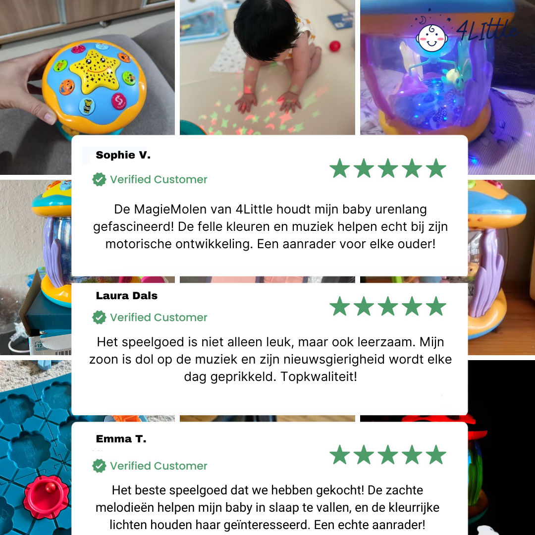 Magimøllen™ | Interaktiv legetøjsmølle | Giver børn uendelig sjov og fantasifuld leg