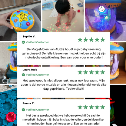 Magimøllen™ | Interaktiv legetøjsmølle | Giver børn uendelig sjov og fantasifuld leg