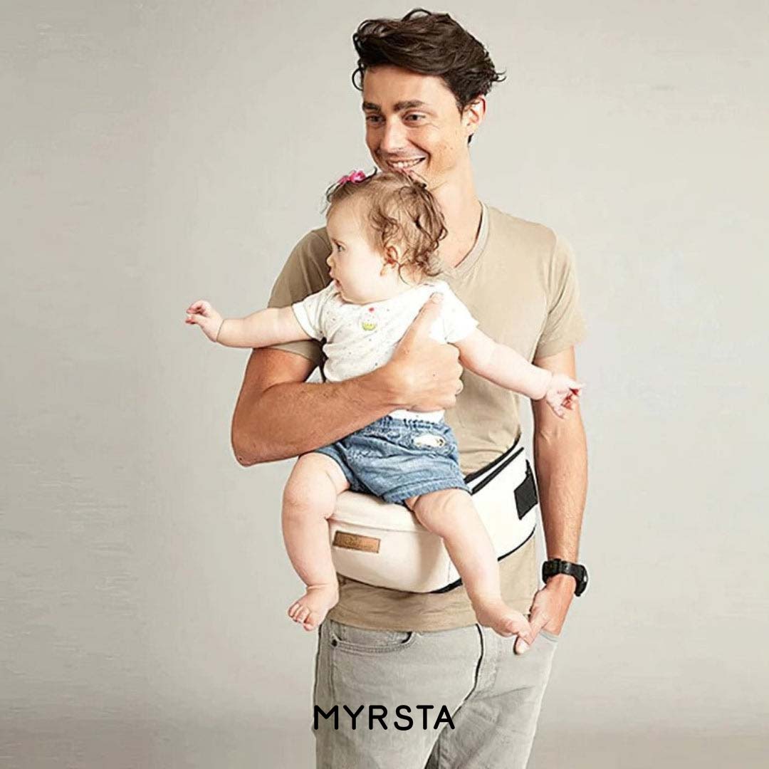 BabyBær™ | Ergonomisk bæresæde | Aflaster ryg og hofter når du bærer dit barn