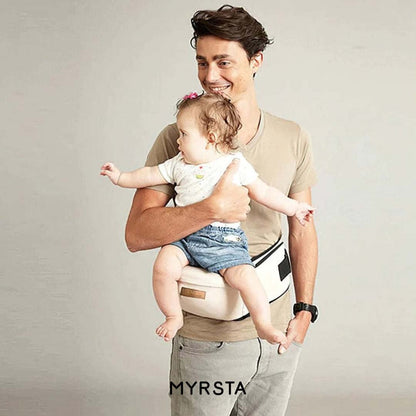 BabyBær™ | Ergonomisk bæresæde | Aflaster ryg og hofter når du bærer dit barn