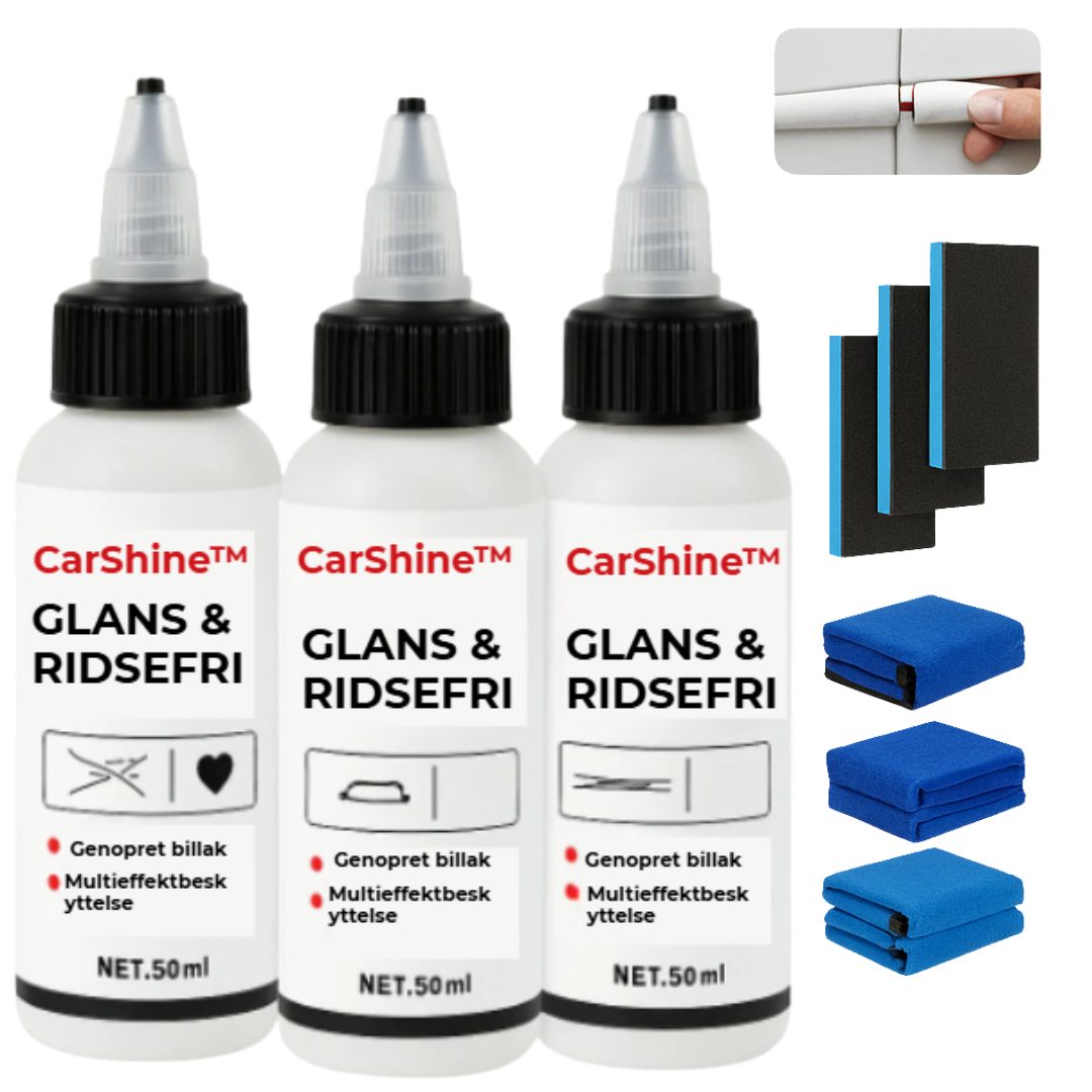 CarShine™ – Fjern ridser & genskab showroom-glansen på få minutter