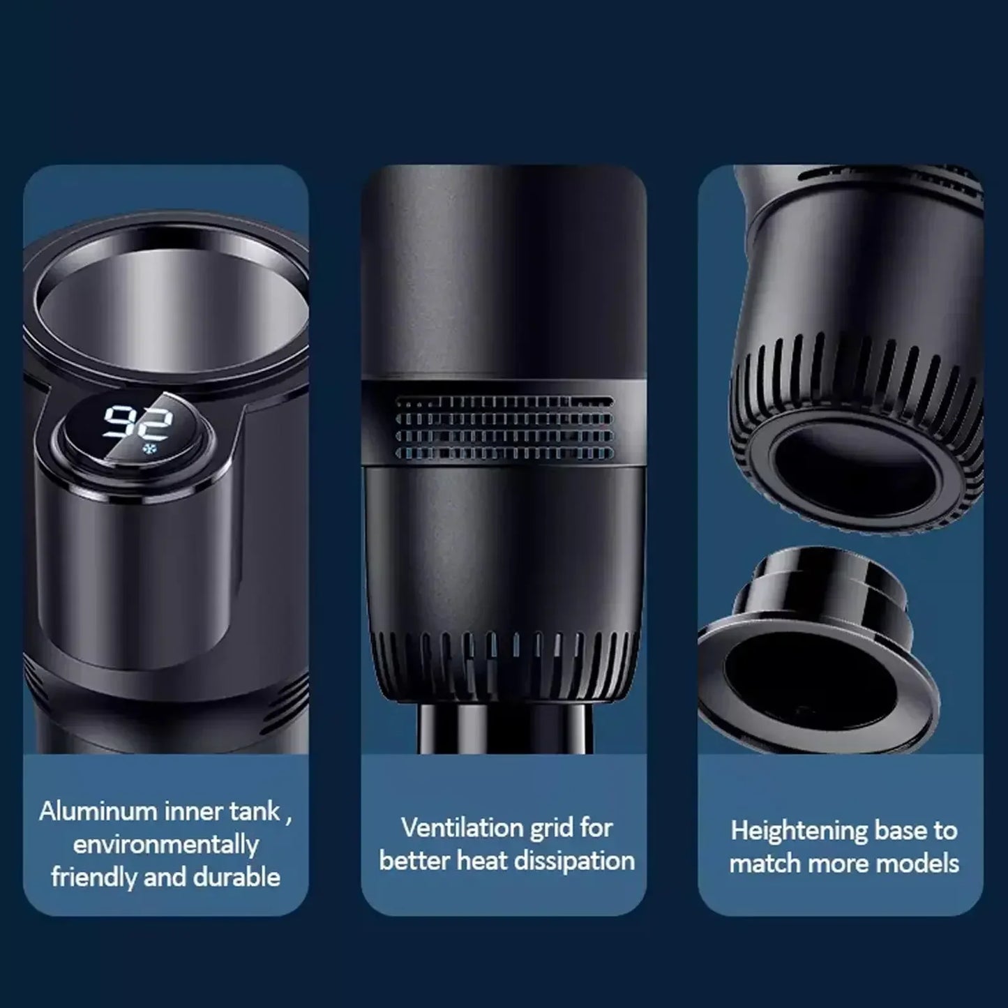 CarCup - Varmt Og Koldt Bil Kop Holder