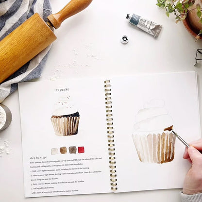 Akvarelli™ - Tænd din kreativitet med vores sjove akvarel-arbejdsbog!