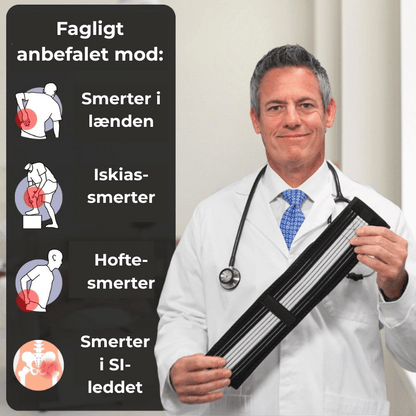 CoreStøtte™ - Støtter din ryg, forbedrer din holdning og hjælper dig smertefrit gennem dagen.